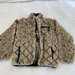 Kapital Fleece Jacket Size 2 Beige